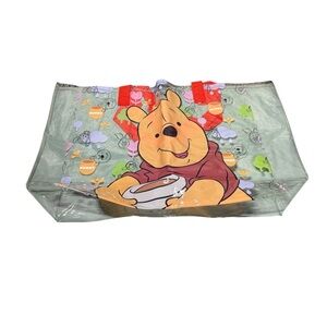 Disney Winnie the Pooh 95th Anniversary Clear Beach Tote Bag NWT